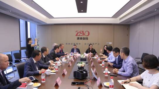 Zheshang Venture Capital acted as a go-between